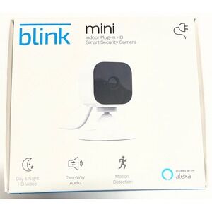 Blink Mini Indoor Plug-In HD‎ Smart Security Camera